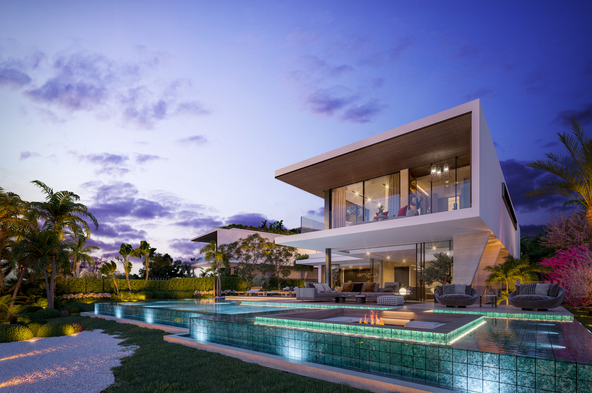 BUILDING LICENCE GRANTED 5 Luxury Villas in Camojan Marbella