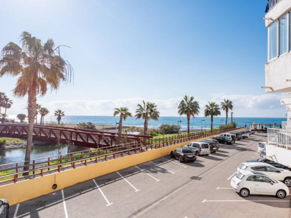 Beach front apartment for sale.