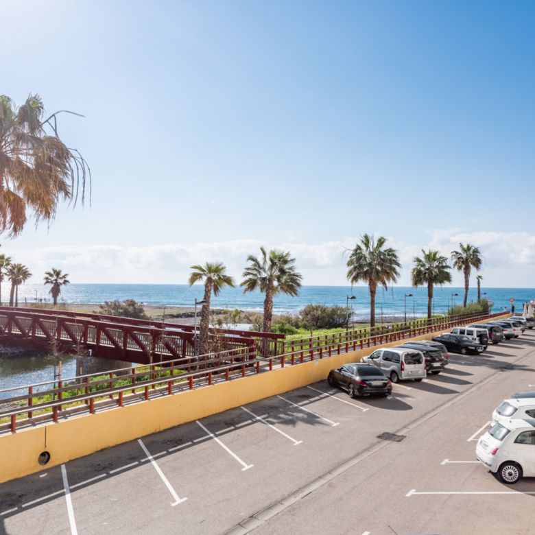 Beach front apartment for sale.