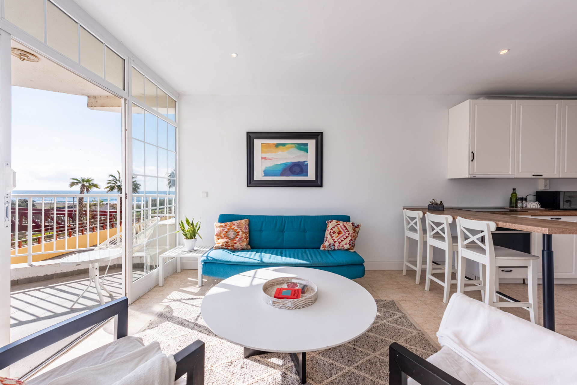 Beach front apartment for sale.