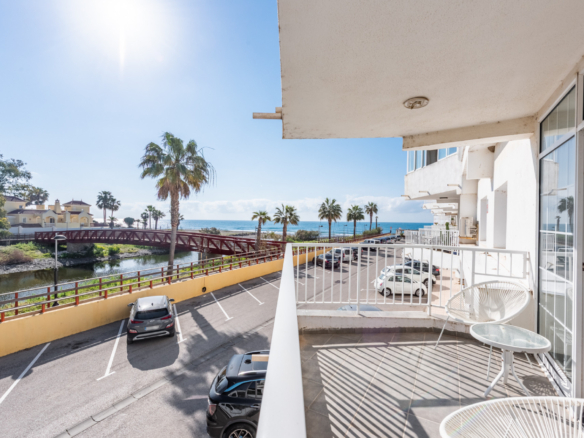 Beach front apartment for sale.
