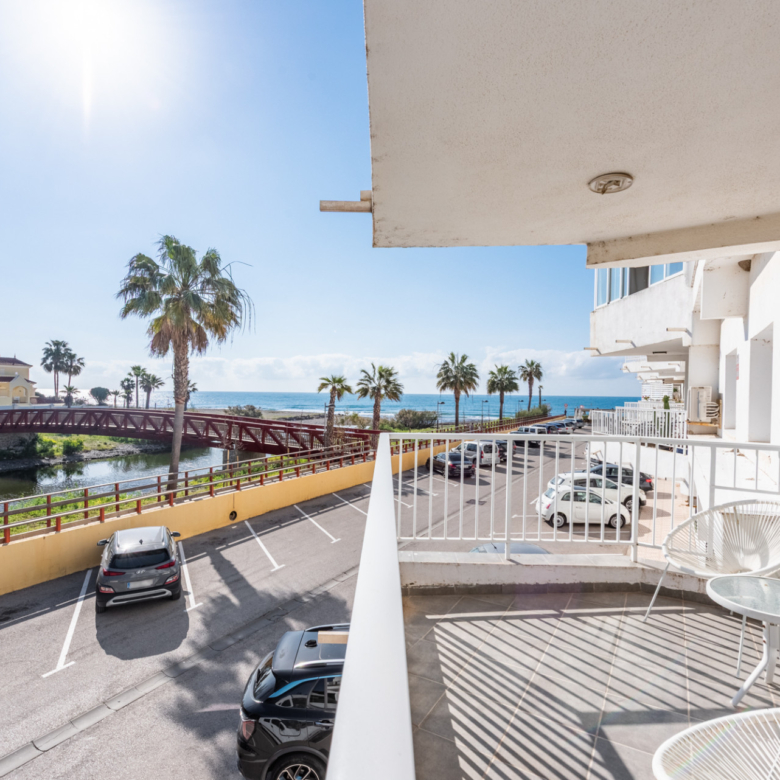 Beach front apartment for sale.