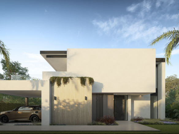Blume, an exclusive boutique collection of 3 contemporary villas just steps from the beach, in one of Marbella’s most prestigious residential areas.