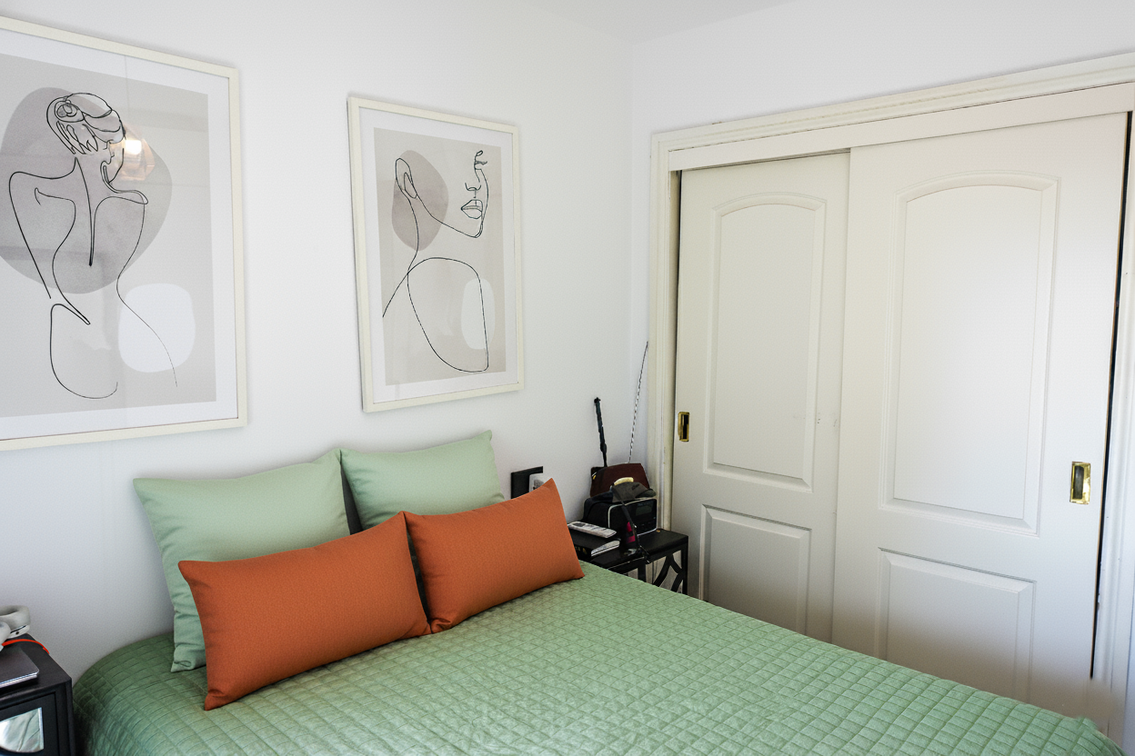 South facing, two bedroom apartment with touristic rental license in the beachside community of Artola Baja, Marbella