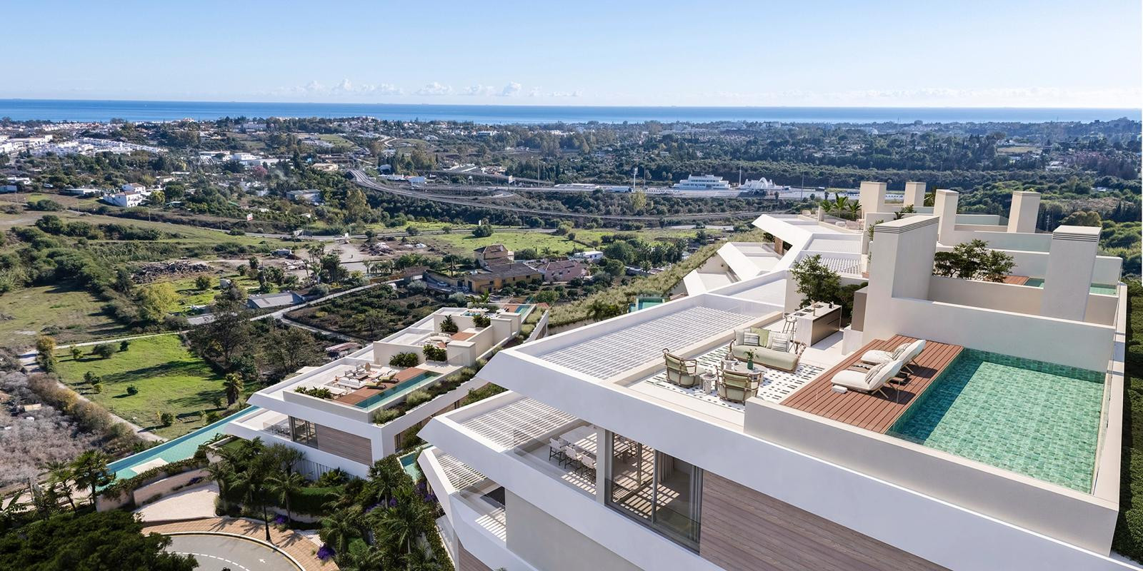 Contemporary apartments,  Benahavis