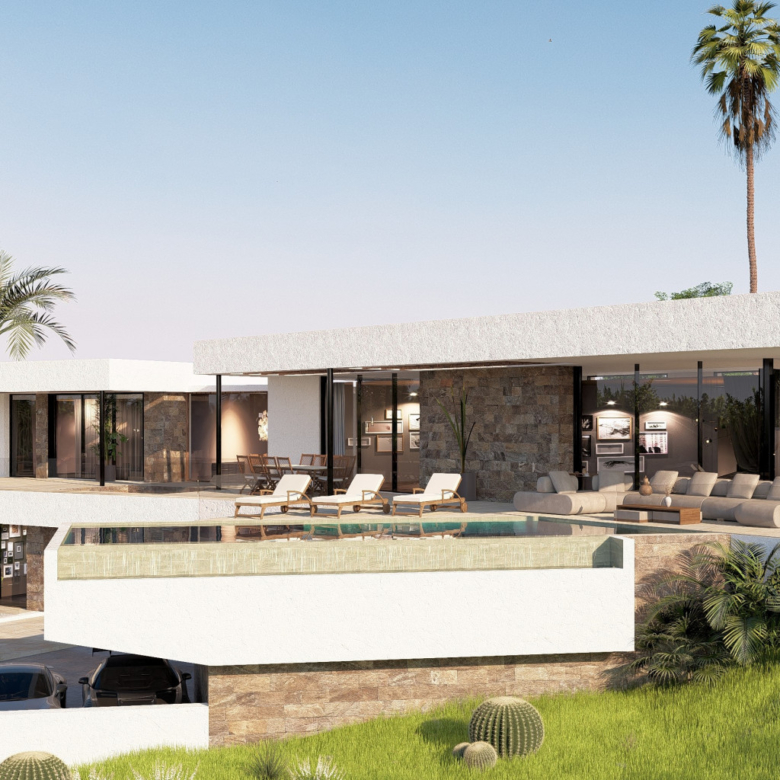 Contemporary villa for sale in La Reserva de la Cala Golf, Mijas, Spain