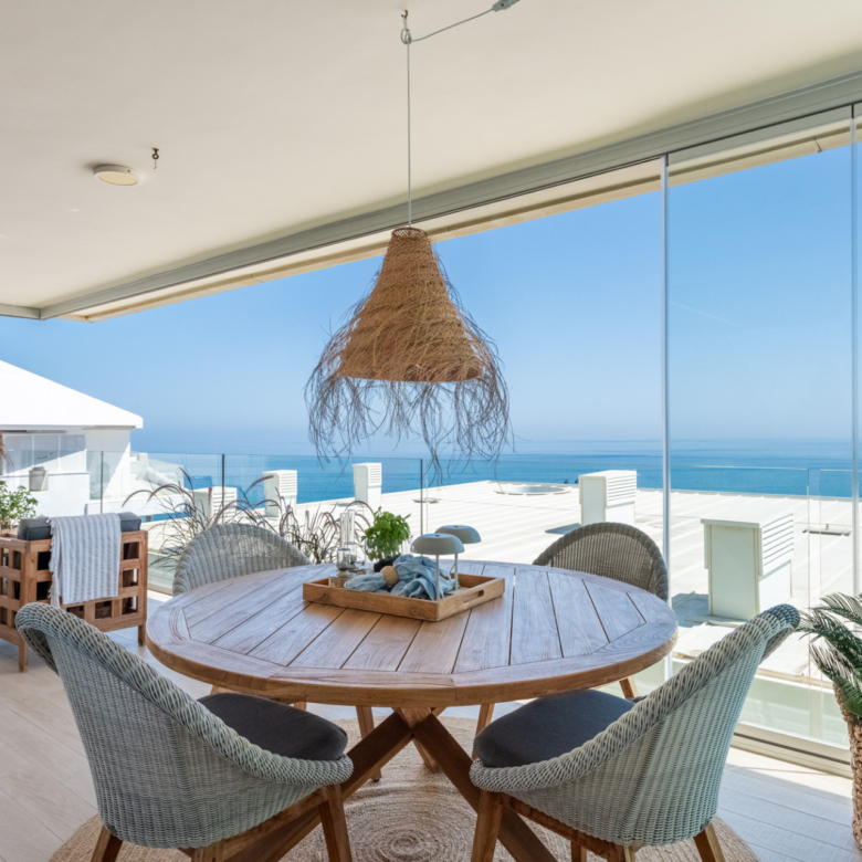 Drei-Zimmer-Wohnung mit Panoramablick auf das Meer in MedOne, El Higuerón