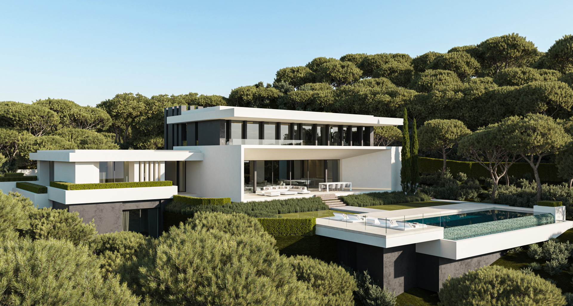 El Bosque Villa Pine Crest Turnkey project in La Reserva del Alcuzcuz Benahavis