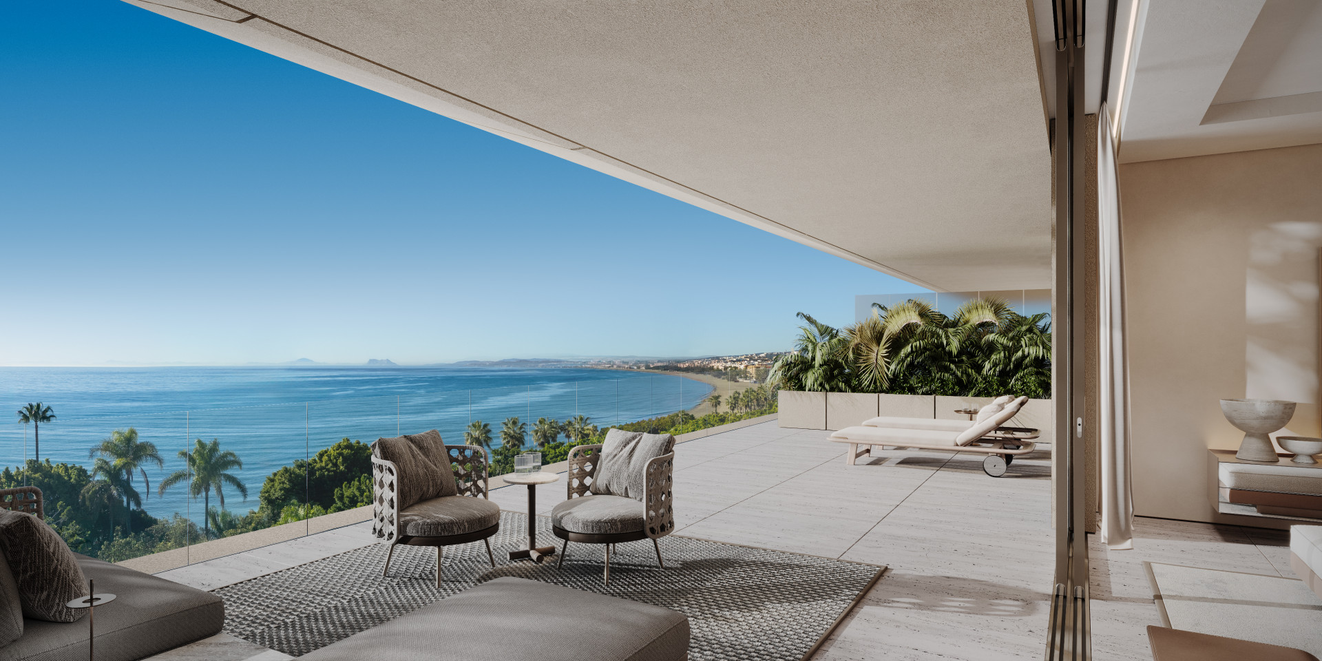 Fully Serviced Luxury Duplex Penthouse for Sale in Tyrian Estepona – Beachfront