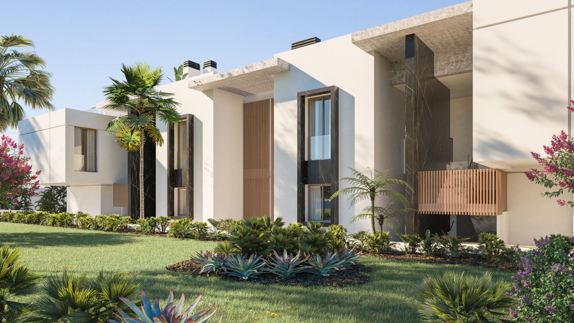 Planta baja con jardín – ZEW Elviria West – Vive en armonía entre diseño, confort y naturaleza.