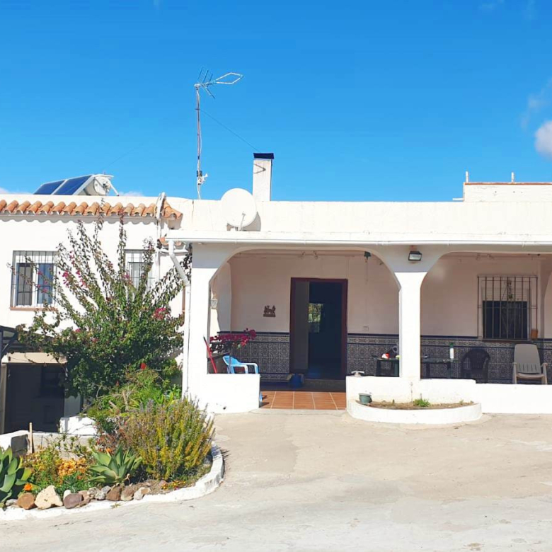 Good value rustic house with a big plot