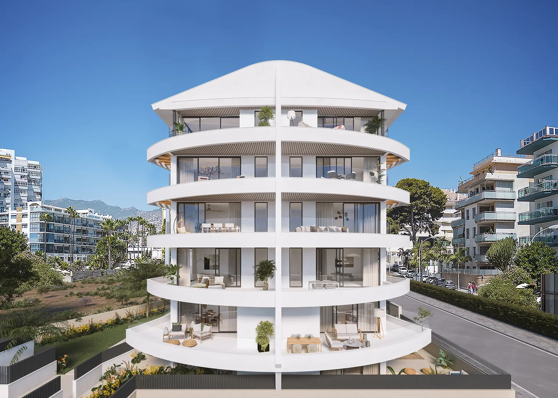 Homes caressed by the Mediterranean breeze