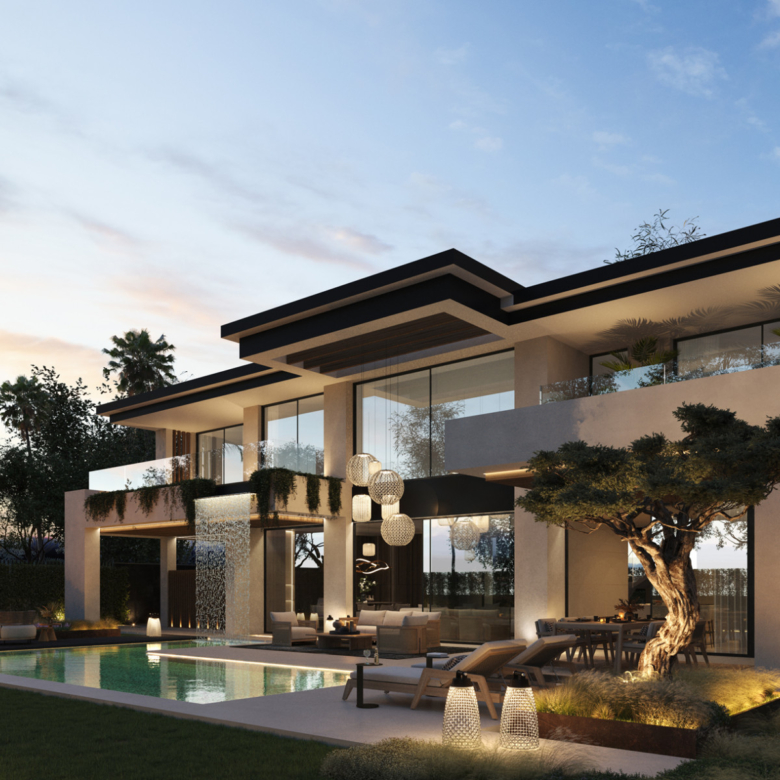 Impressive contemporary villas in Cortijo Blanco, next to Puerto Banús · Under construction!