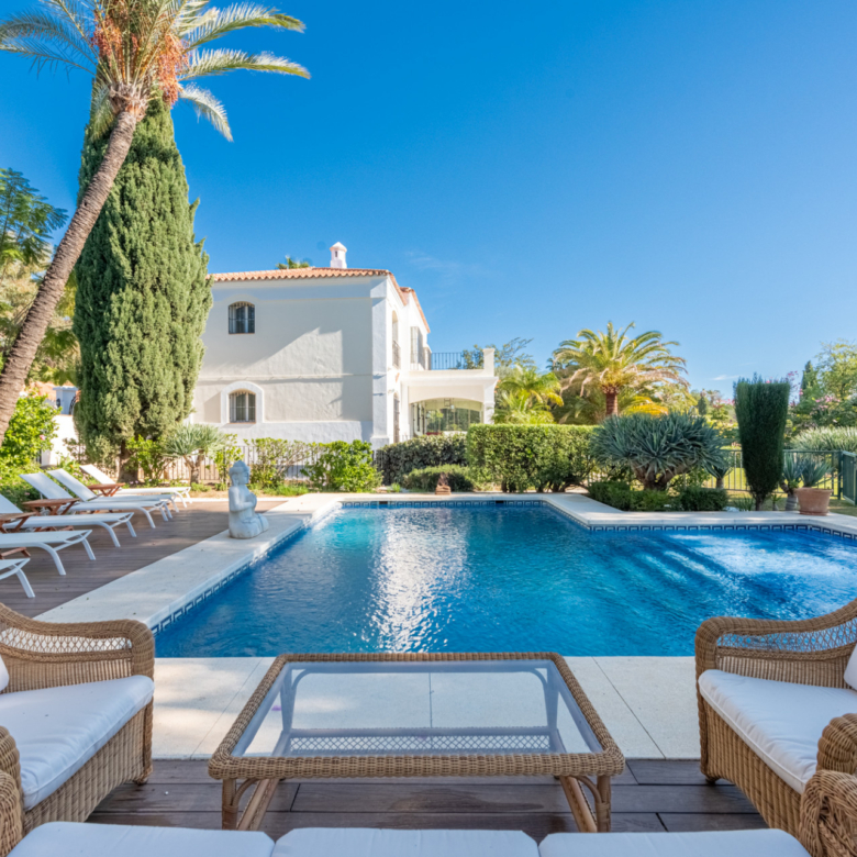 Klassischer andalusischer Luxus im verborgenen Refugium Vega del Colorado in Marbella