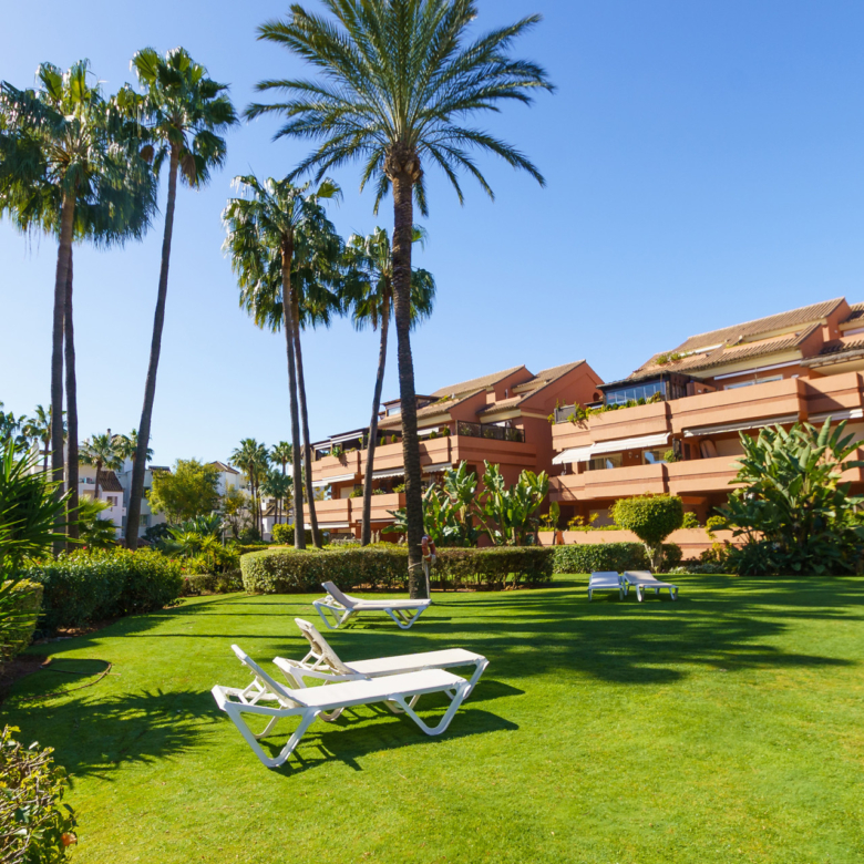 Luxuriöses Erdgeschossapartment in El Embrujo Playa, Marbella – Puerto Banús