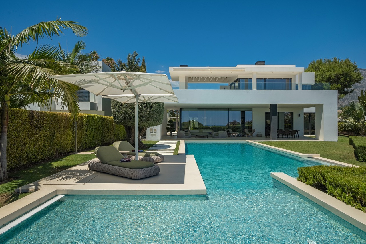 Masterpiece with Magical Sea Views in Marbella’s Prestigious Golden Mile