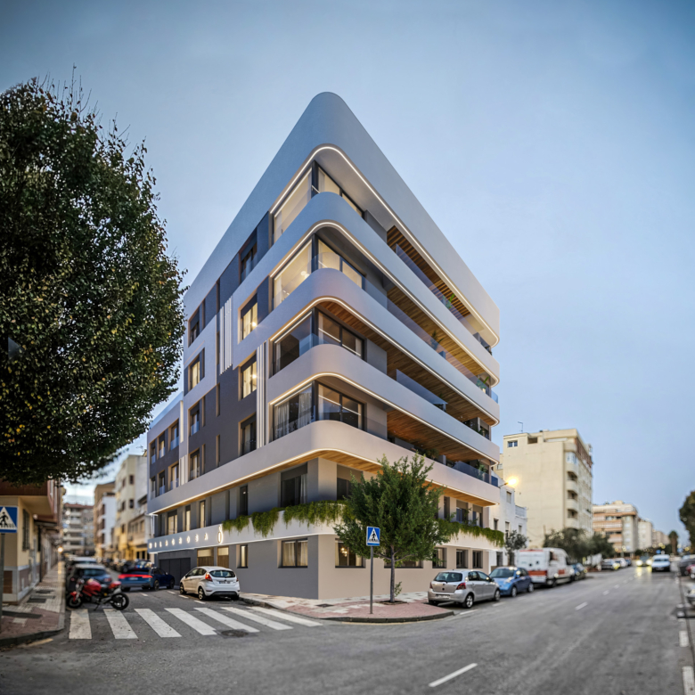 Milabeka, an exclusive boutique development of 10 contemporary residences just 200 metres from the beach in Málaga.