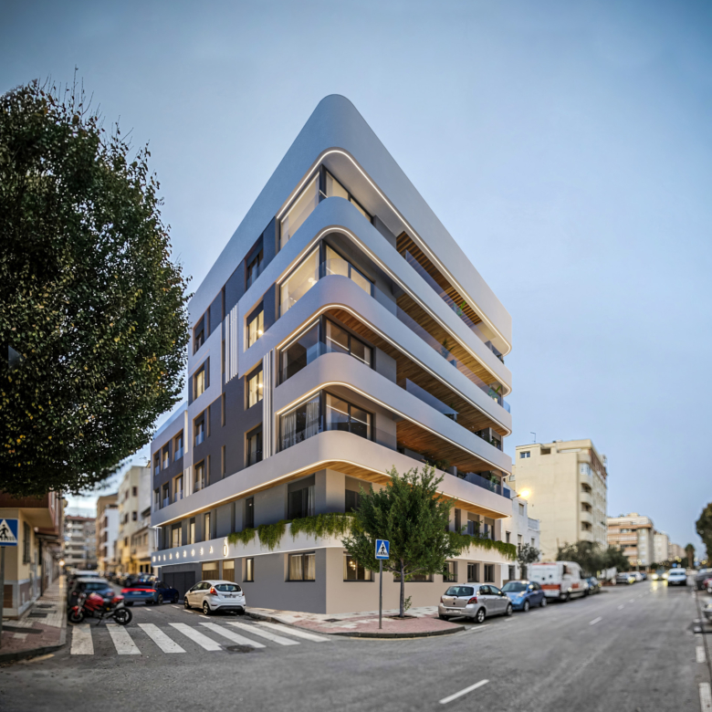 Milabeka, an exclusive boutique development of 10 contemporary residences just 200 metres from the beach in Málaga.