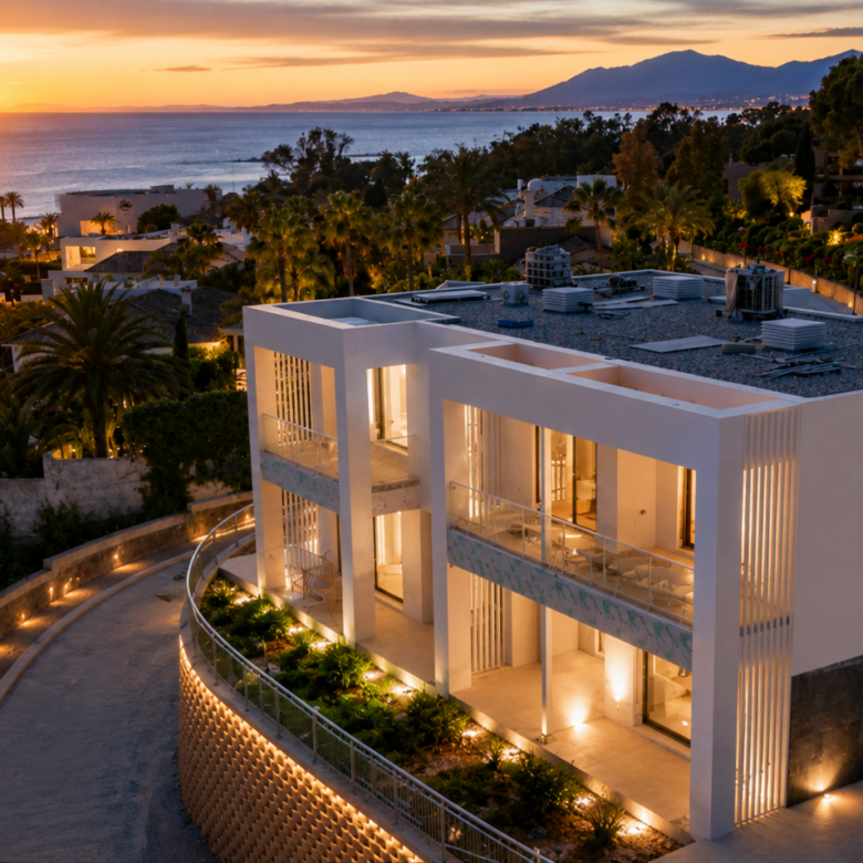 New build townhouses in Elviria Beach, Marbella