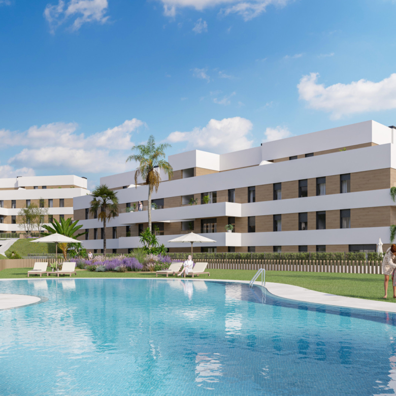 New development in Calanova Golf, Mijas Costa