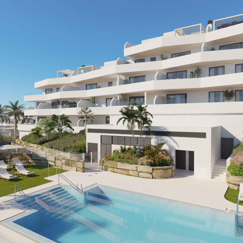 One80 Collection, elegant apartment complex with unique sea views in Estepona