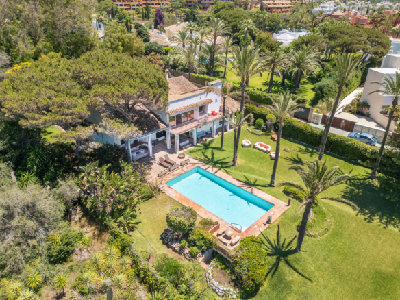 Schöne Villa am Meer