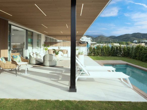 Sophistication and comfort at the golf front 