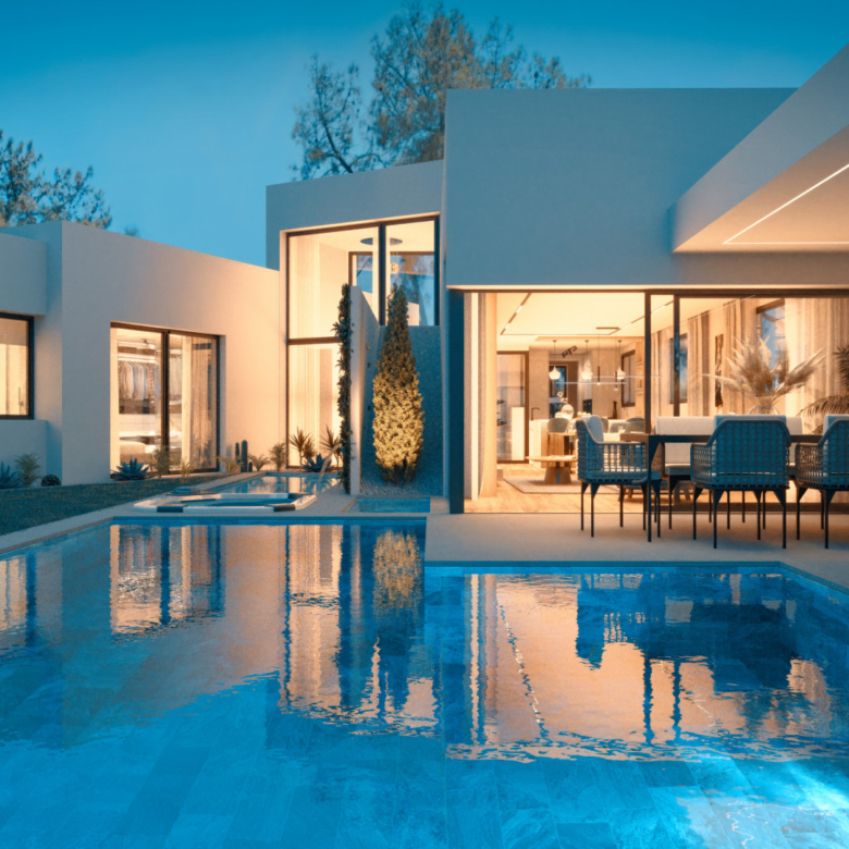 Spectacular modern villa in Marbesa