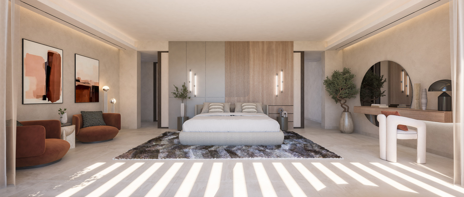 Excepcionales villas idénticas en construcción en parcelas excepcionales en El Paraíso