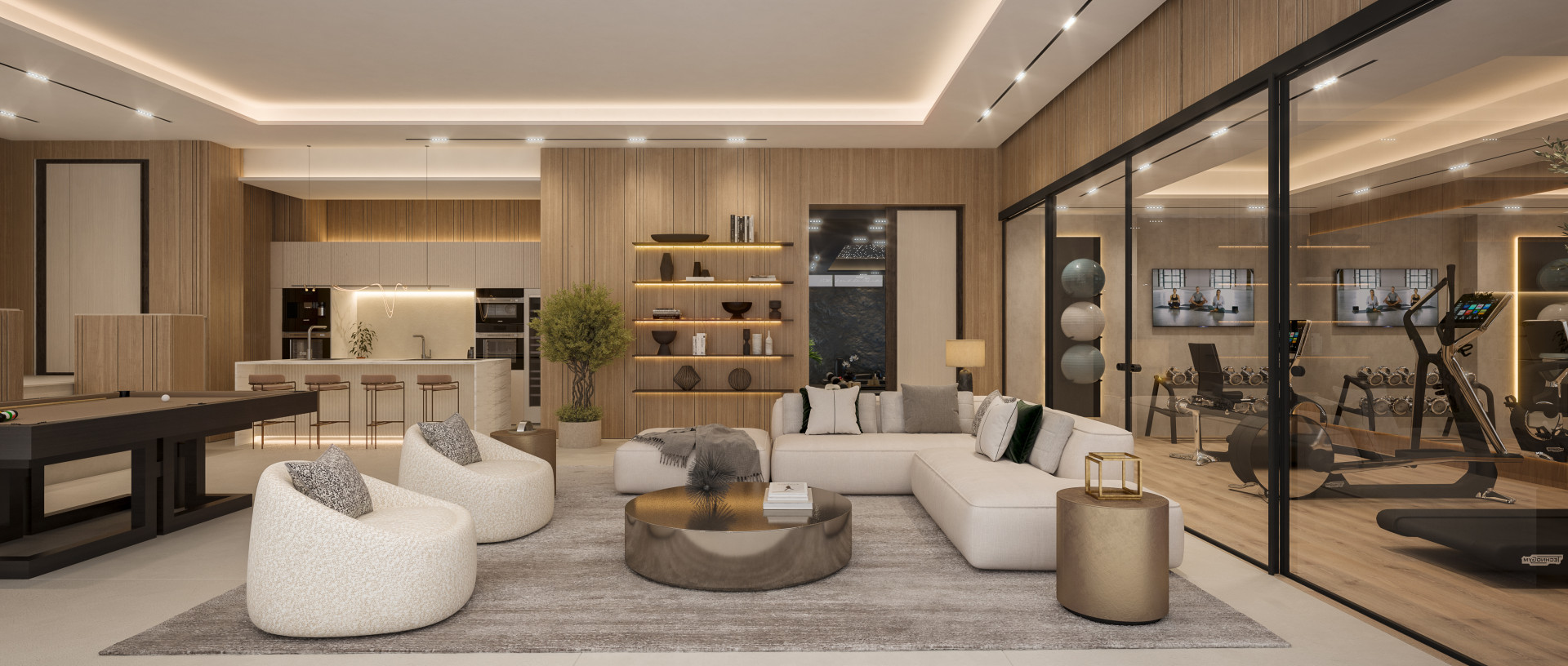 Excepcionales villas idénticas en construcción en parcelas excepcionales en El Paraíso