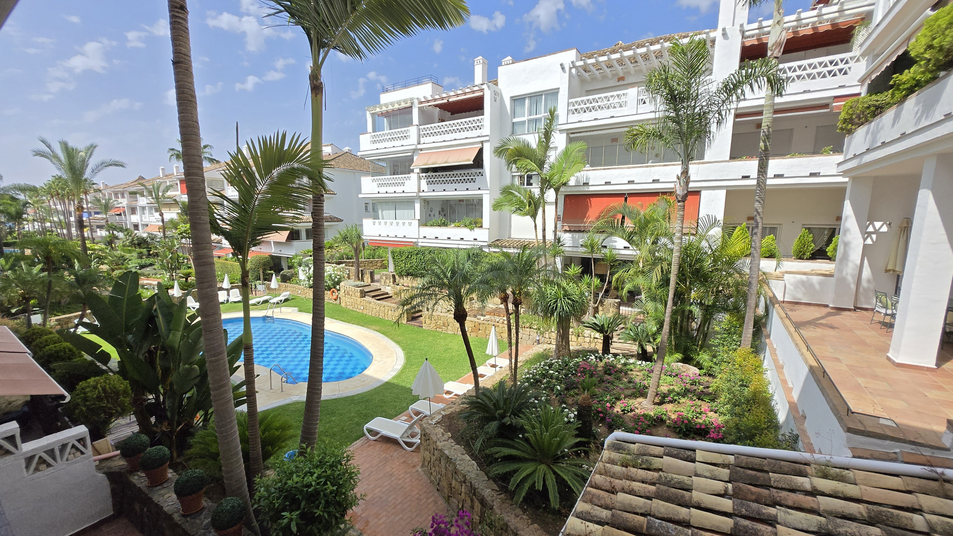 Strandwohnung in Las Cañas Beach, Marbellas Goldene Meile