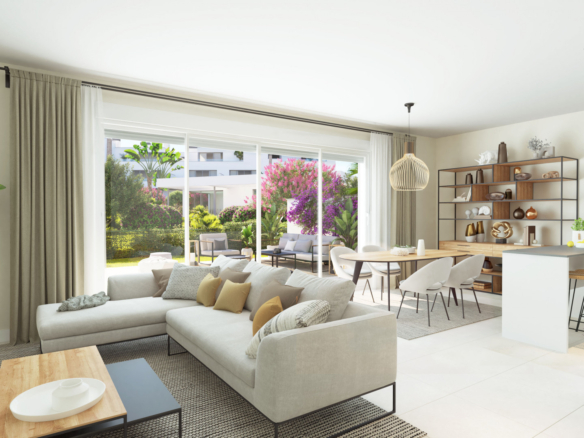 Stunning contemporary apartments within walking distance to town.