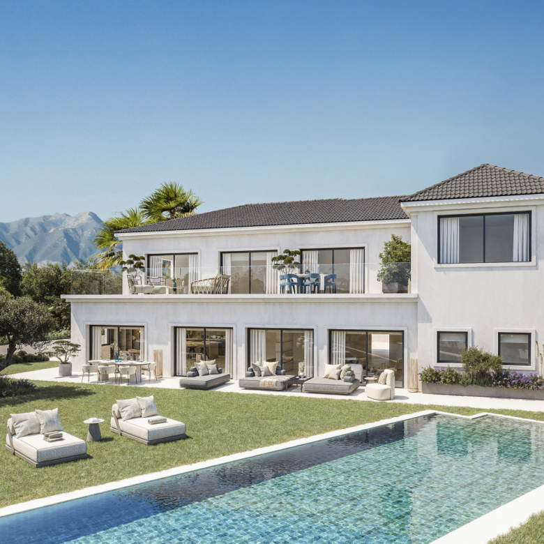 Villa Hortensia – Elegantes Wohnen mit Panorama-Meerblick in El Paraíso