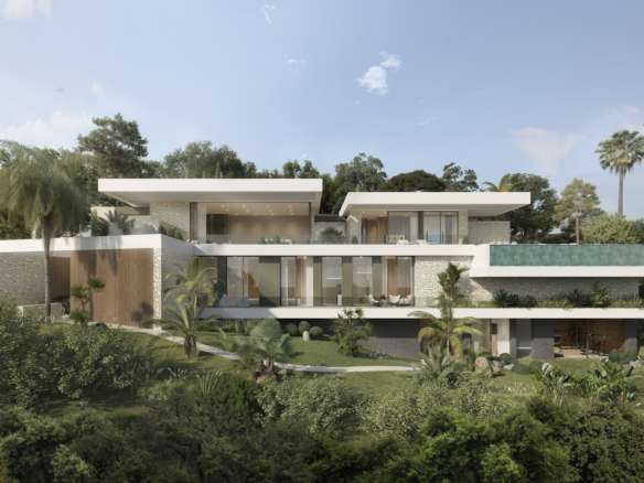 Villa with sea and mountain views for sale in La Reserva de la Cala Golf