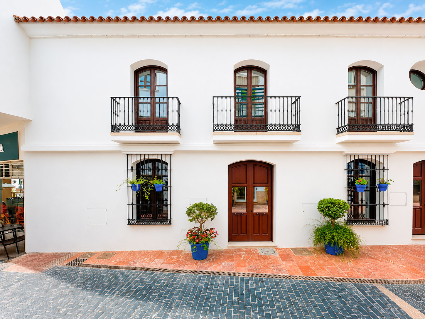 Brand New Contemporary 3-Bed Andalusian Townhouse For Sale in Estepona Old Town