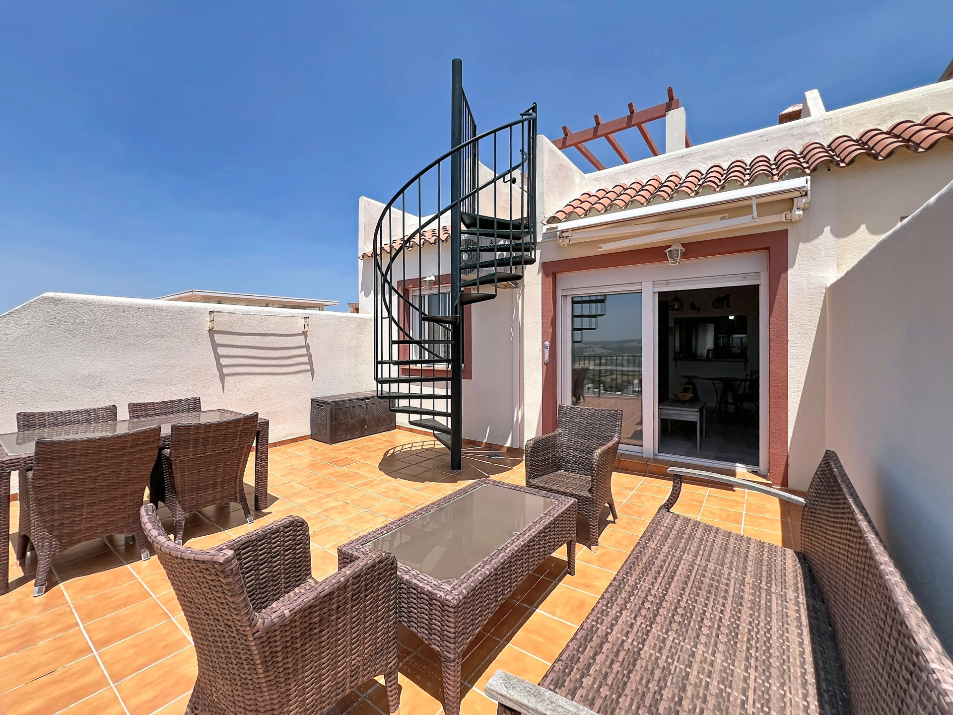 Penthouse with Panoramic Sea Views, Large Solarium and Tourist Rental License in Casares Costa