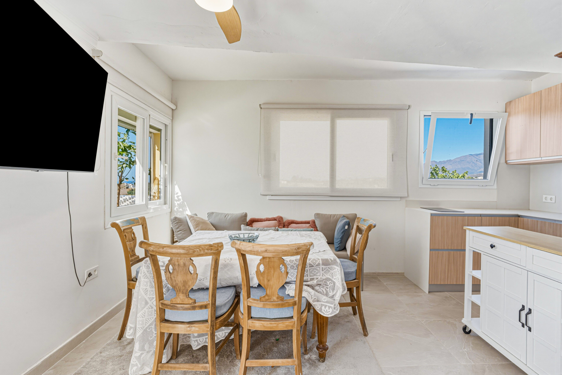 Unique five bedroom townhouse with rooftop terrace & excellent rental potential in Cancelada, Estepona