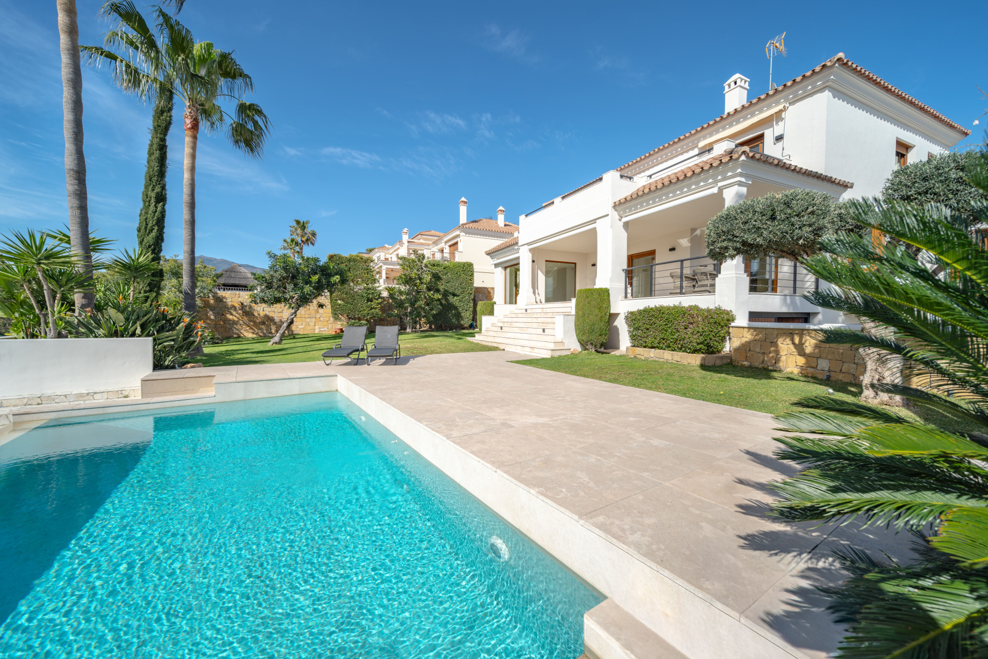 Villa mit Meerblick in Nueva Atalaya, La Alquería, Benahavís