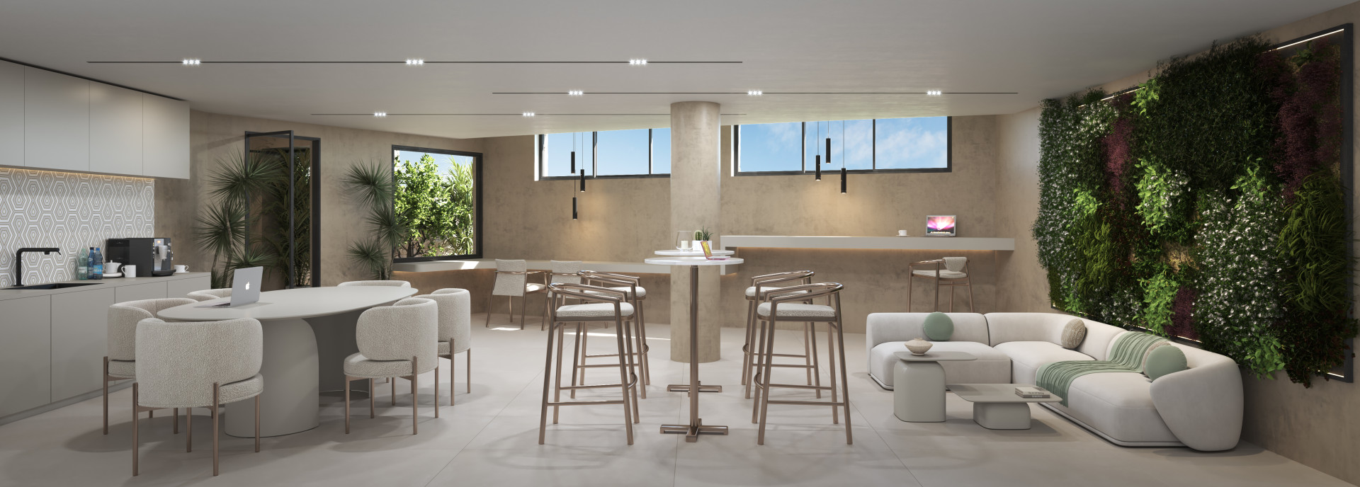 INCREDIBLE ELEVATED GROUND FLOOR APARTEMENT WITH SEA VIEWS