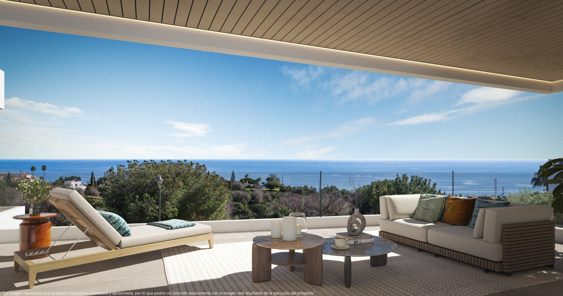 INCREDIBLE ELEVATED GROUND FLOOR APARTEMENT WITH SEA VIEWS