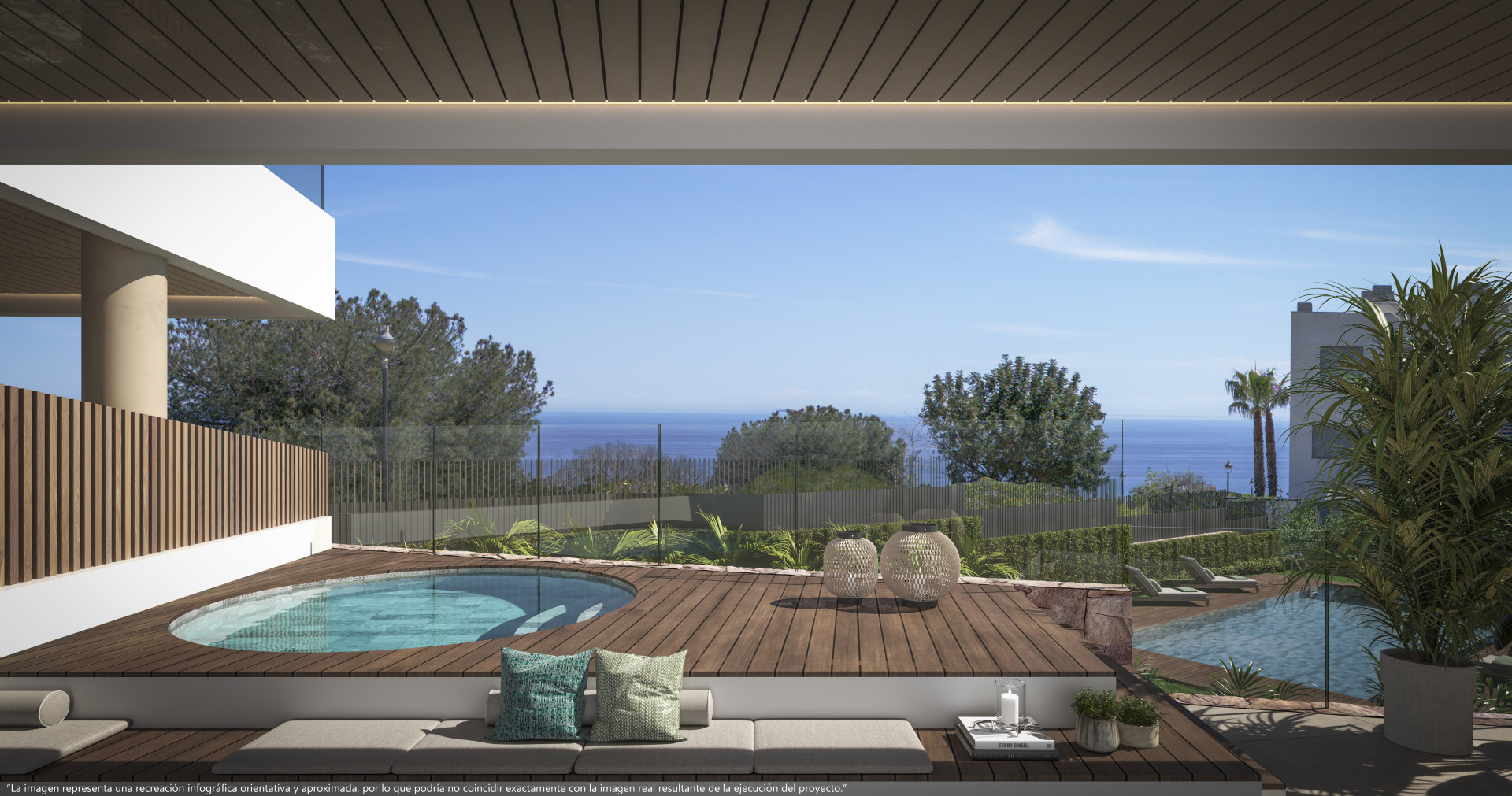 INCREDIBLE ELEVATED GROUND FLOOR APARTEMENT WITH SEA VIEWS