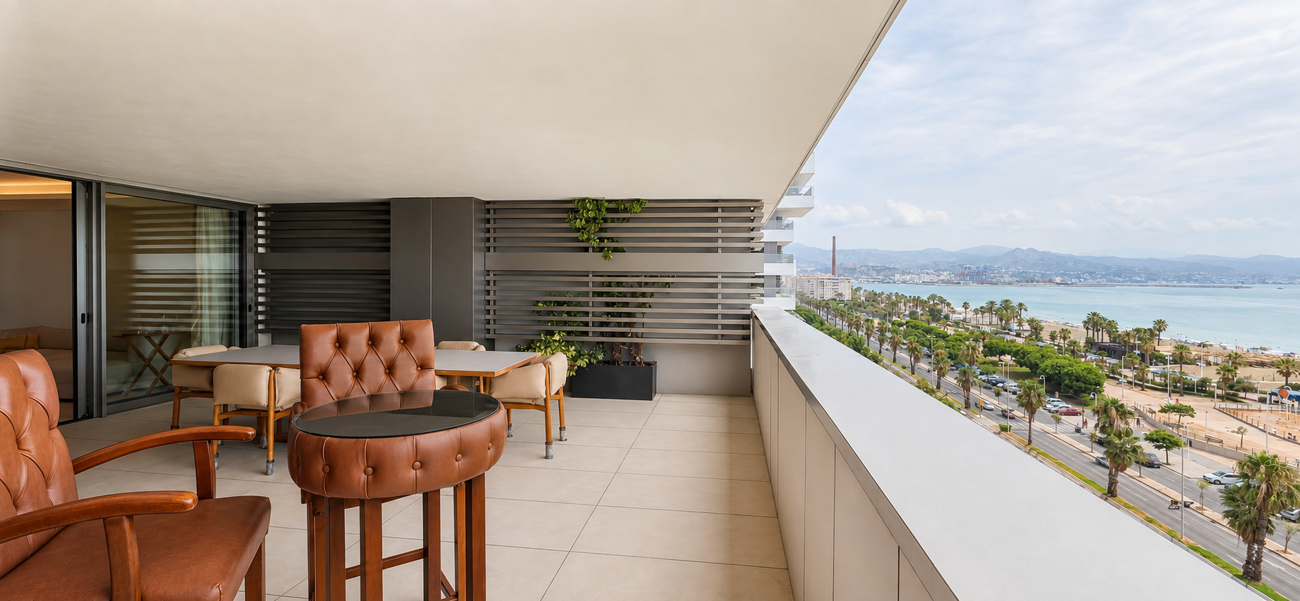 LUXUS UND LIFESTYLE DIREKT AM MEER IN MALAGA