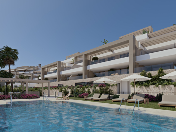 Luxus-Apartments mit Meerblick zum Verkauf in Estepona Estepona