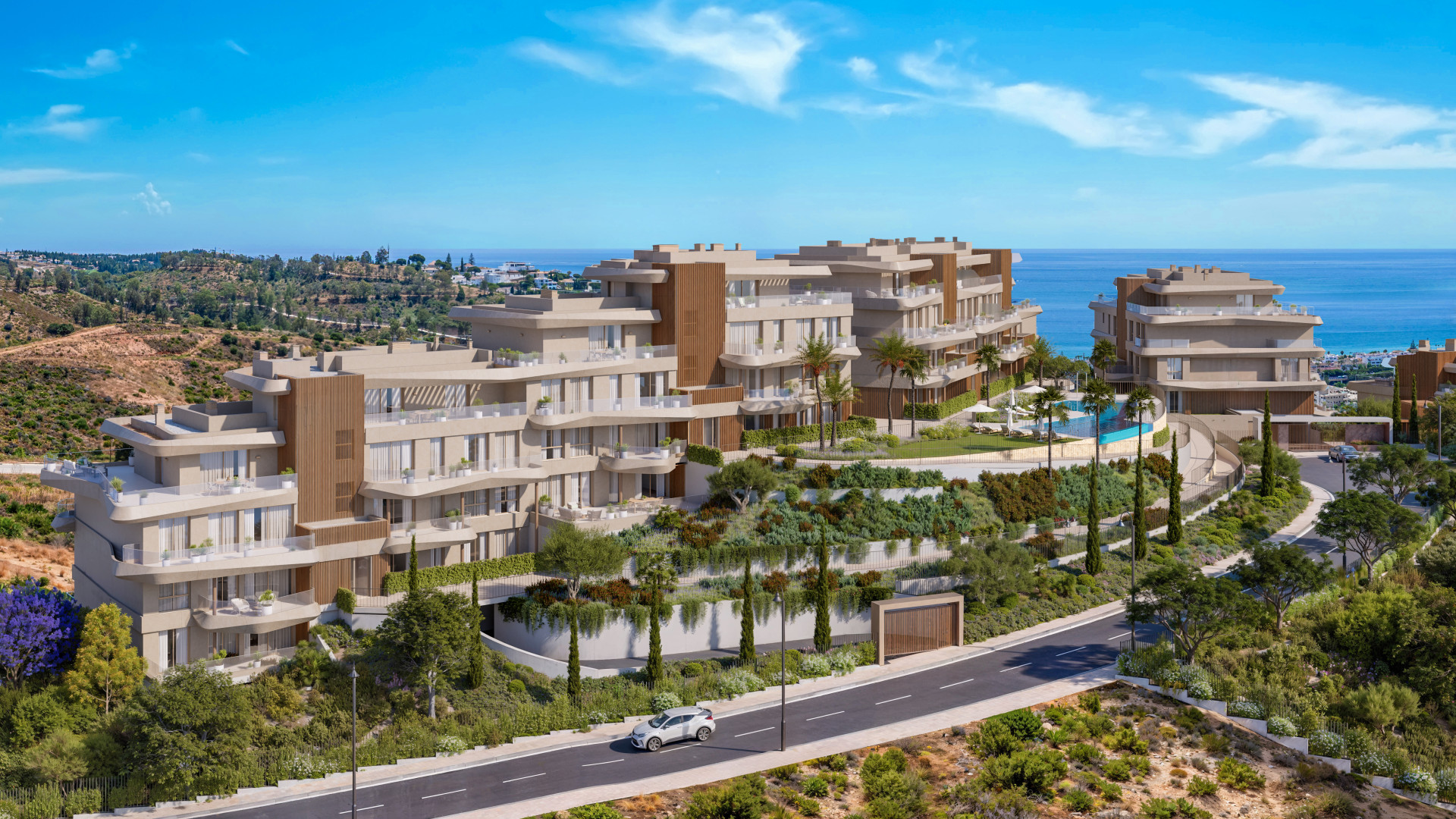 Luxus Off Plan Ferienwohnungen und Ferienhauser in La Cala de Mijas