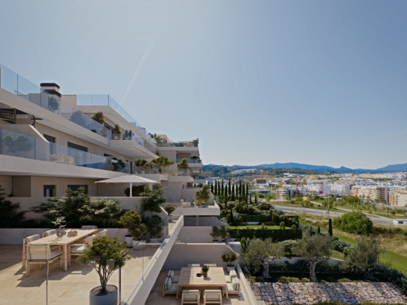 New property development in Estepona.