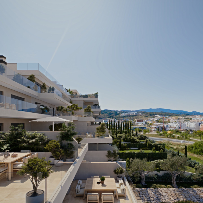 New property development in Estepona.