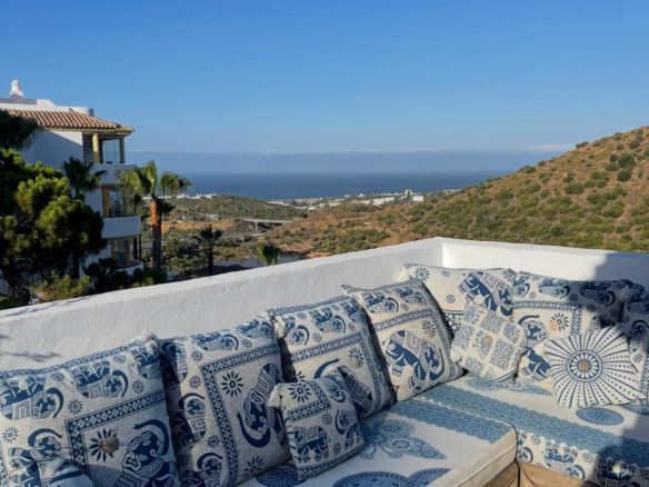 Penthouse mit Panoramablick auf das Meer & 150m2 Terrasse – Costa del Sol