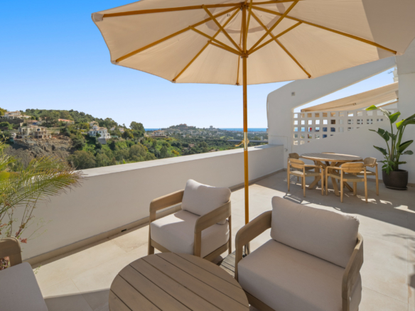 Stilvolle Zwei-Zimmer-Wohnung in Mirador La Quinta