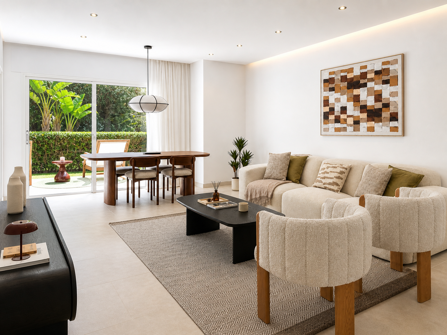 Vollständig Renovierte Drei-Zimmer-Wohnung in Las Brisas, Nueva Andalucía