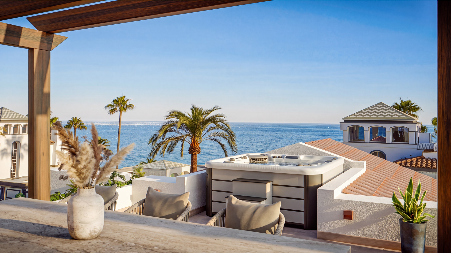 3-Zimmer-Modernes Penthouse an der Neuen Goldenen Meile
